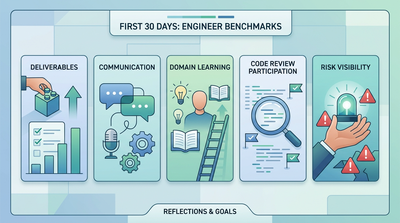 New engineer onboarding benchmark scorecard